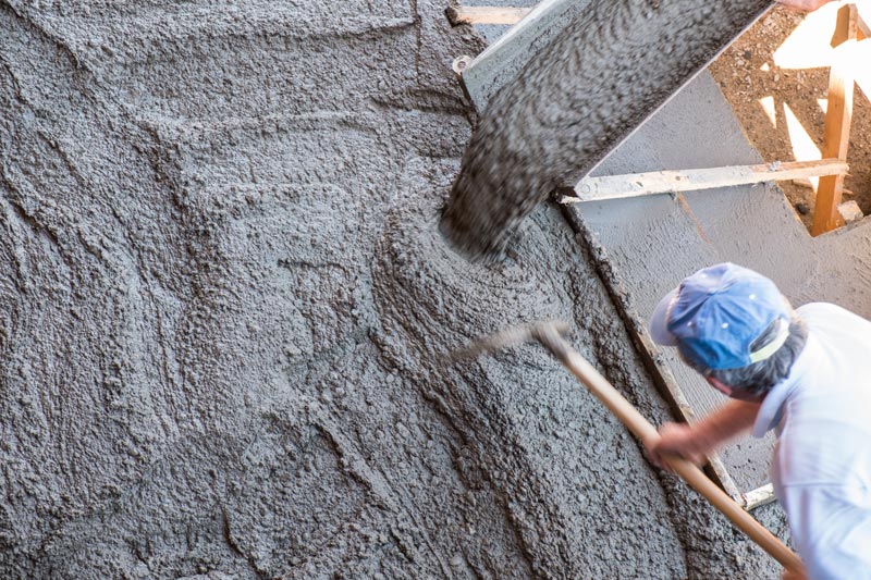 coulage dalle béton